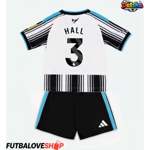 Dres Newcastle United Lewis Hall #3 Domáci pre deti 2026-27 Krátky Rukáv (+ trenírky)
